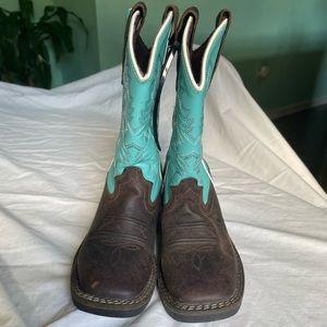 Girls Dan Post cowboy boots